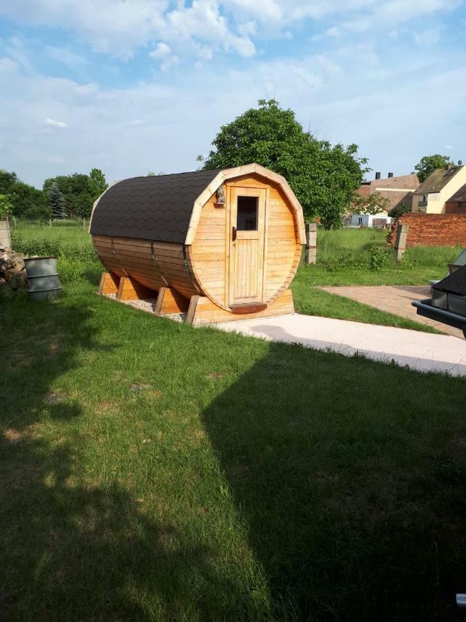 Ferienwohnung Gaensebluemchen Wartenburg Bagian luar foto